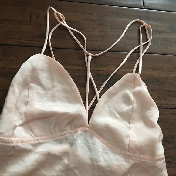 baby pink silk dress kendall and kylie - Picture 2 of 4